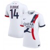 Paris Saint-Germain Desire Doue #14 Bortatröja Dam 2024-25 Korta ärmar